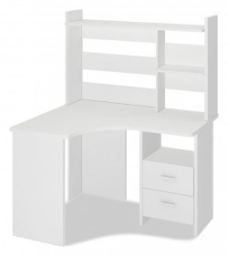 Стол компьютерный Домино Лайт СКЛ-Угл120+НКЛ-120 MER_SKL-Ugl120_NKL-120_BE_LEV