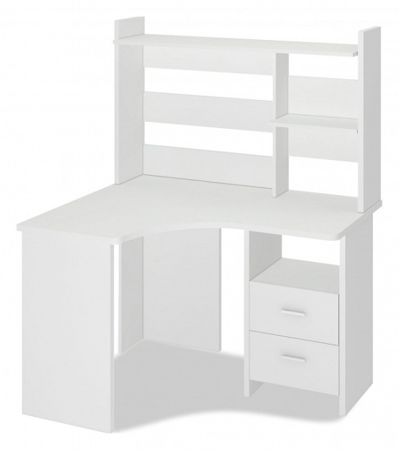 Стол компьютерный Домино Лайт СКЛ-Угл120+НКЛ-120 MER_SKL-Ugl120_NKL-120_BE_LEV