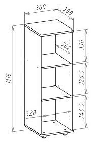 Тумба С831 JZZ_S-831S