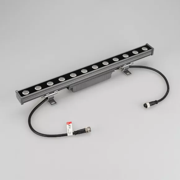 Линейный прожектор Arlight AR-LINE-500-12W Day4000 (GR, 15 deg, 230V) 042175, Серый, Нейтральный белый, Алюминий