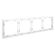 Рамка на 4 поста Voltum S70 VLS100402