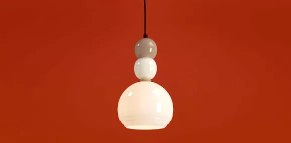 Подвесной светильник Freya Globo FR5628PL-01BGW, Черный, Белый, Металл, крупный план