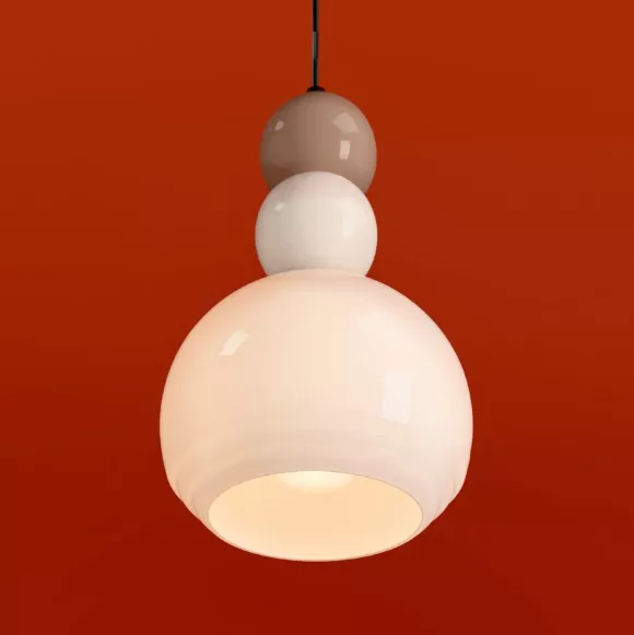 Подвесной светильник Freya Globo FR5628PL-01BGW, Стекло