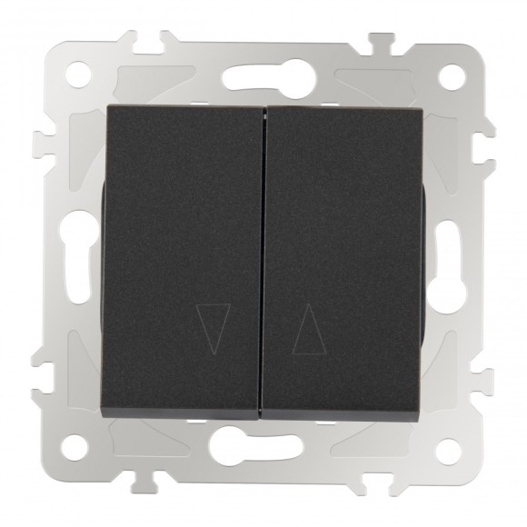 Выключатель жалюзи Arte Milano 203.38-2.black