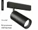 Трековый магнитный светильник Ambrella Light Magnetic 220V GL1232, Черный, От теплого до холодного, Металл