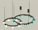 Комплект подвесного светильника Ambrella Light Techno Ring XR92091300 (A9209x2, C9242, C9238, N8488, N8480)