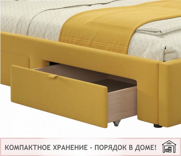 Кровать полутораспальная Afelia 2000x1200 NMB_TE-00005585