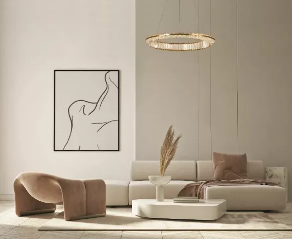 Подвесная люстра Maytoni Krone P097PL-L36BS3K1 Подвесная люстра Maytoni Krone P097PL-L36BS3K1