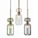 Подвесной светильник Escada Gloss 1141/3S CL/GN/SM, Медь, Разноцветный, Металл, крупный план