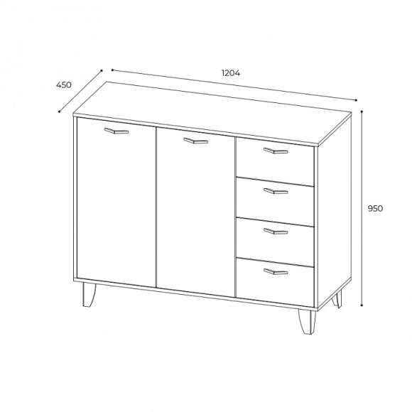 Комод Катрин TKS_00-00161851
