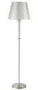 Торшер Crystal Lux Nicolas NICOLAS PT1 NICKEL/WHITE