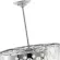 Люстра на штанге Arte Milano Sorrento 378909/6/300/490 CR, Хром, Прозрачный, Металл