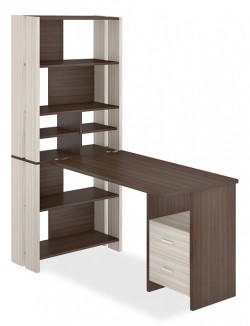 Стол компьютерный Домино Лайт СТЛ-ОВХ+С120Прям MER_STL-OVH-S120Pryam_KSH