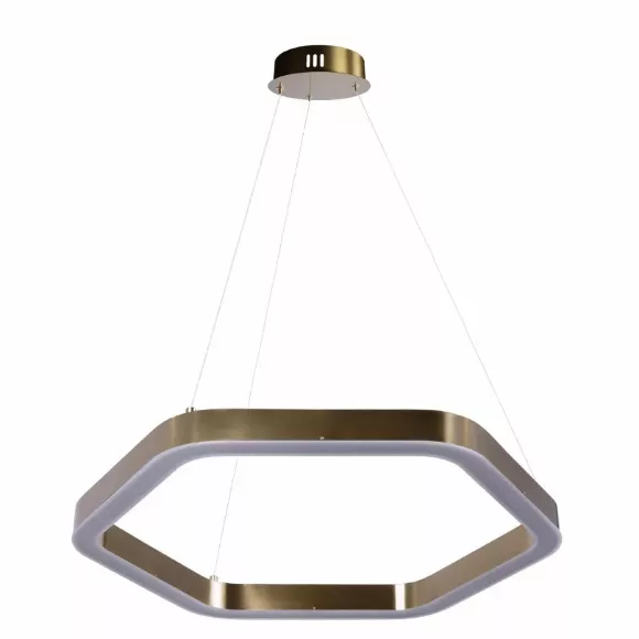 Подвесной светильник Loft IT Titanium 10243S Gold, Золото, Теплый белый, Металл