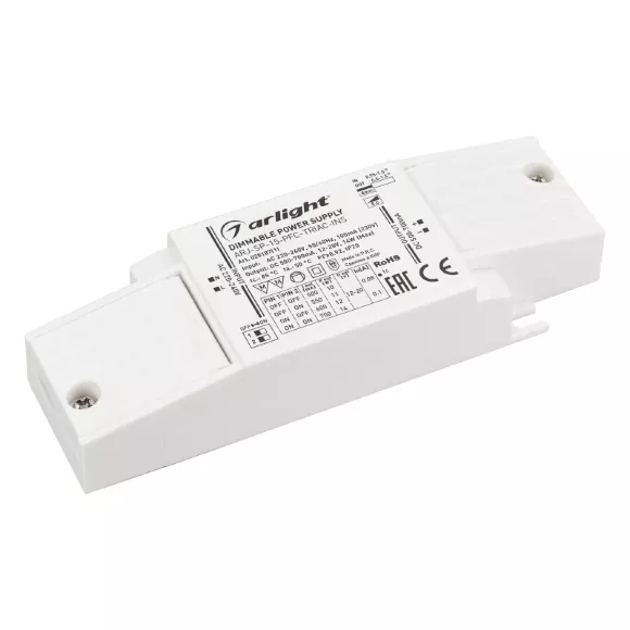 Блок питания Arlight ARJ-SP-15-PFC-Triac-INS (14W, 12-20V, 0.5-0.7A) 028187(1)