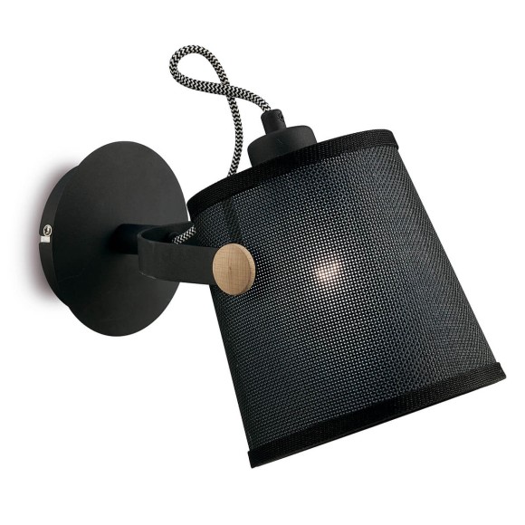 Спот Mantra Nordica Black 4925, E27, 20W, черный