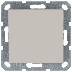 Выключатель одноклавишный проходной Jasmart 10A 250V с накладкой G3012T