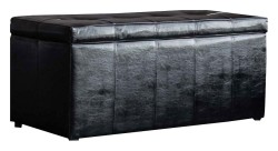 Банкетка-сундук Лонг черная DRB_396855