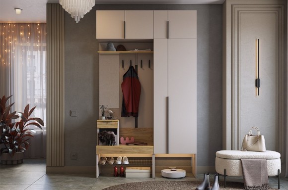 Стенка для прихожей Баско К6 MBS_PK06Basko-3369