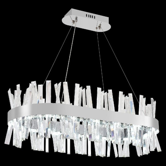 Подвесная светодиодная люстра с пультом управления Natali Kovaltseva Tiziano LED LAMPS 81251