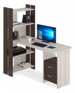 Стол компьютерный Домино Lite СТЛ-ОВ+С120Р MER_STL-OV-S120RPryam_VK