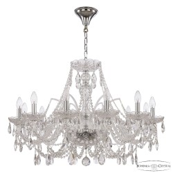Подвесная люстра Bohemia Ivele Crystal 105/12/300 Ni