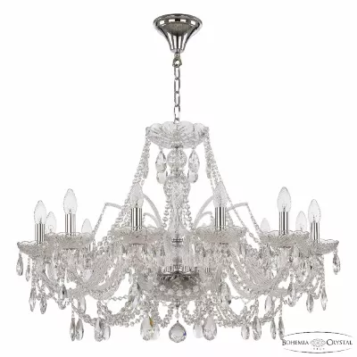 Подвесная люстра Bohemia Ivele Crystal 105/12/300 Ni