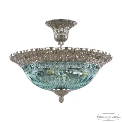 Потолочный светильник Bohemia Ivele Crystal 7091P/39/FL Ni Birusa/M-1G