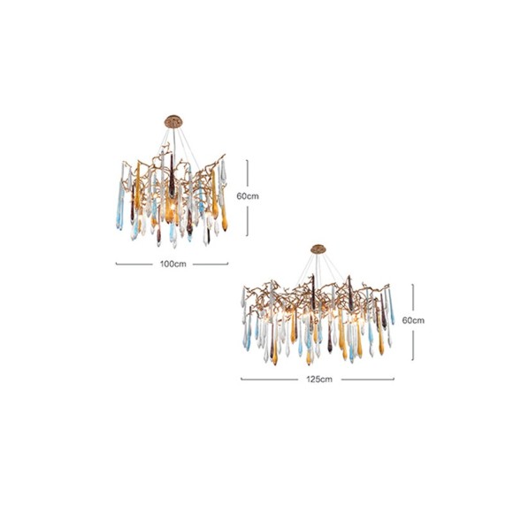 Подвесная люстра ImperiumLoft Spruce 189578-26