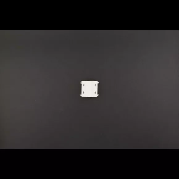 Коннектор питания угол внутренний Aployt Magnetic track 48 APL.0181.10.07, Белый, Алюминий, Польша, вид сверху