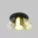Встраиваемый светильник Maytoni Focus S C048CL-01-GU10-BBS, Современный, Латунь, Черный
