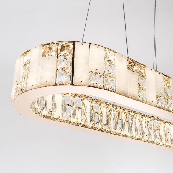 Подвесная светодиодная люстра Modelux ML.6985.800.300P GD