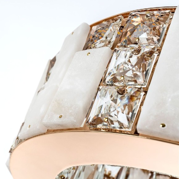 Подвесная светодиодная люстра Modelux ML.6985.800.300P GD