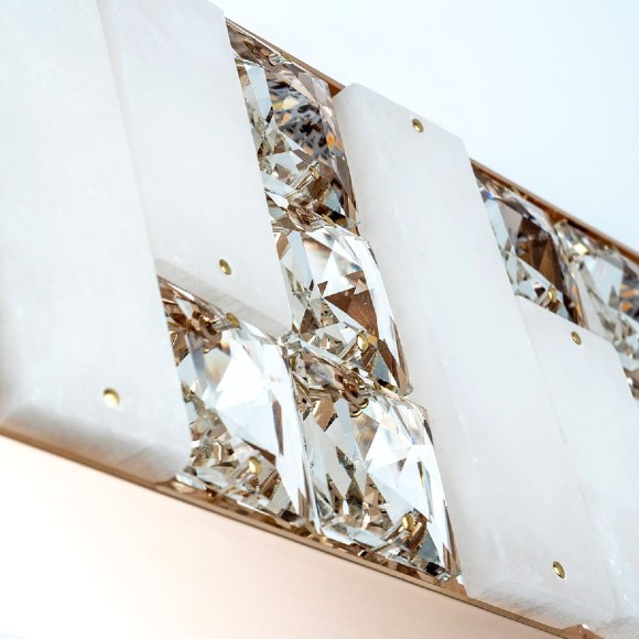 Подвесная светодиодная люстра Modelux ML.6985.800.300P GD