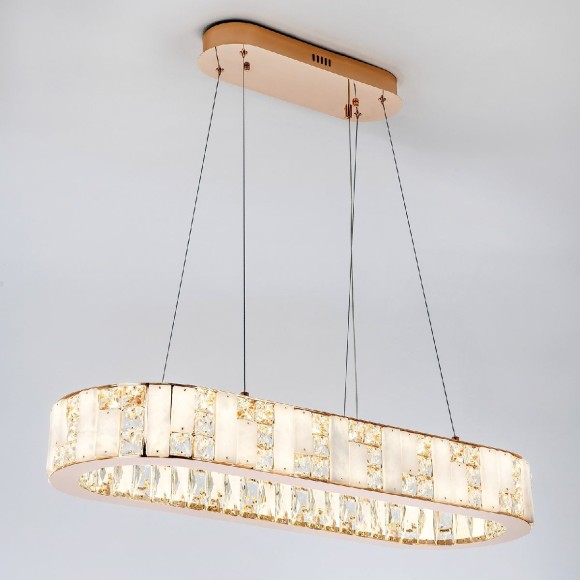 Подвесная светодиодная люстра Modelux ML.6985.800.300P GD