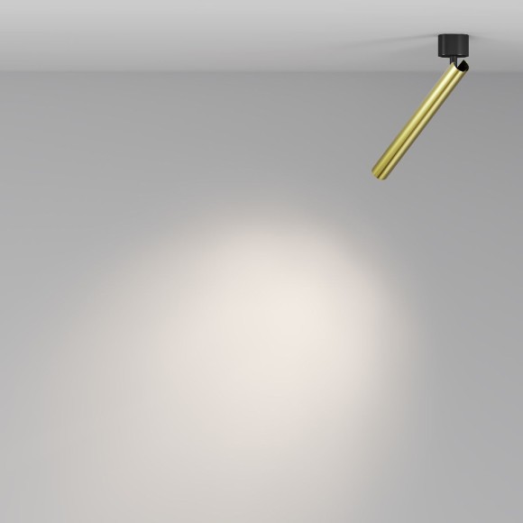 Светодиодный спот Maytoni Focus T C141CL-L300-6W4K-BBS, LED, 6W, латунь