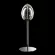 Настольная лампа DeLight Collection Terrene MT13003023-1A chrome, Хром, Прозрачный, Металл