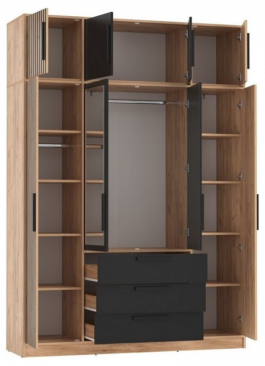 Шкаф платяной Вегас 83.07 + 83.10 TRM_CB-00012099