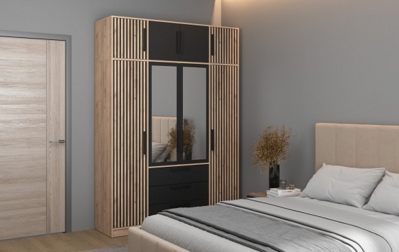 Шкаф платяной Вегас 83.07 + 83.10 TRM_CB-00012099