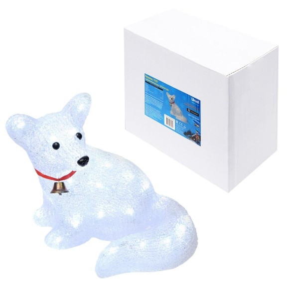 Фигура лисенок Uniel ULD-M3225-032/STA WHITE IP20 FOX 09559