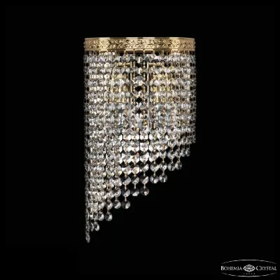Настенный светильник Bohemia Ivele Crystal 83401BL/18IV-34 G R