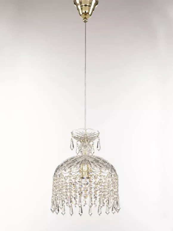 Подвесной светильник Bohemia Ivele Crystal 14781P/22 G Drops Подвесной светильник Bohemia Ivele Crystal 14781P/22 G Drops