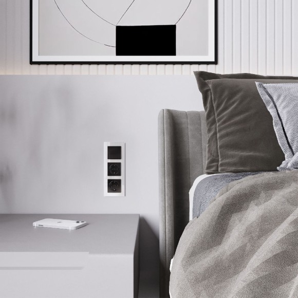 Выключатель одноклавишный Werkel 4690389197598 W1110048 a064024