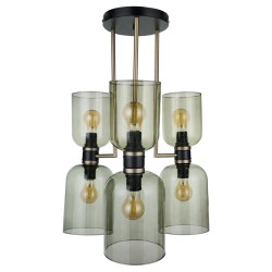 Потолочная люстра 33 Идеи CHN901.03.AMB17.ABL-M67GC