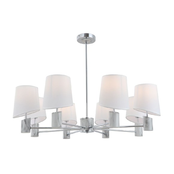 Люстра на штанге Indigo Sereno 13034/8R Chrome V000575