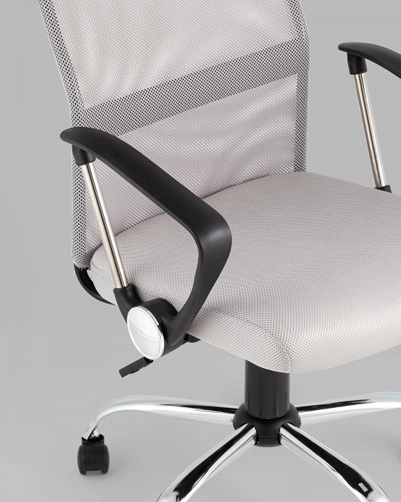 Кресло компьютерное TopChairs Benefit New SGR_D-200_grey