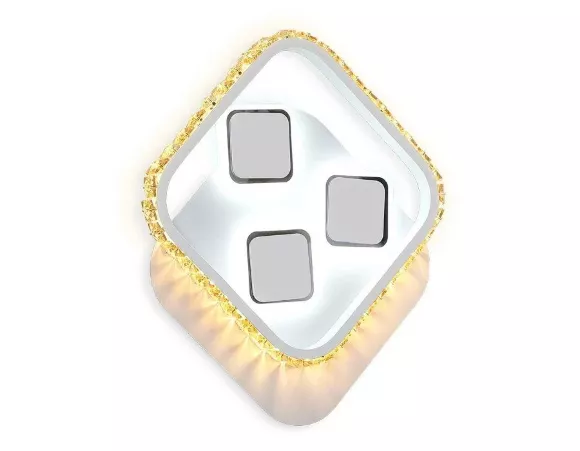 Бра Ambrella Light Acrylica Ice FA265, Белый, Прозрачный, От теплого до холодного, светодиодный модуль Бра Ambrella Light Acrylica Ice FA265, Белый, Прозрачный, От теплого до холодного, светодиодный модуль