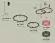 Комплект подвесного светильника Ambrella Light Techno Ring XR92091310 (A9209x2, C9242, C9238, N8486, N8484)