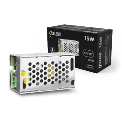 Блок питания Gauss Led Strip PS 12V 15W IP20 2A 202003015