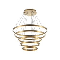 Подвесная светодиодная люстра Maytoni Rim MOD058PL-L200BSK